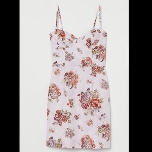Brock Collection x H&M Floral Corset Dress Bustier Mini XXL NWT Cottagecore